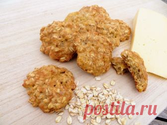 Возьмите овсянку и сыр, получите вкуснейшее печенье (без муки и сахара)