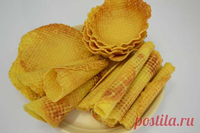 Вафельные трубочки - Женская страница