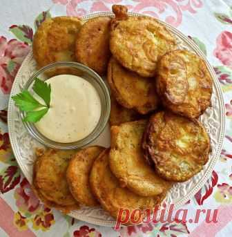 Кабачки в сырном кляре — бомбически вкусная закуска