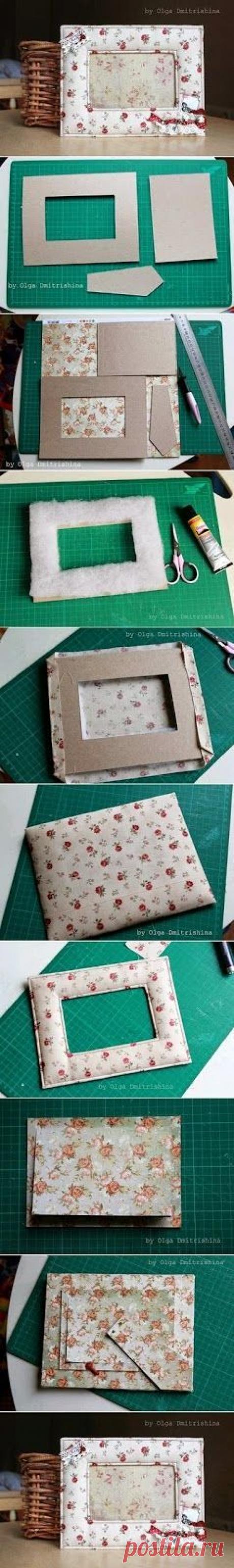 My DIY Projects: Easy Way To Make a Picture Frame