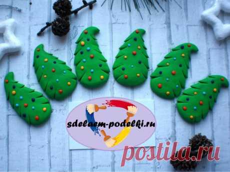 Елка из полимерной глины | 41 фото | Polymer clay craft