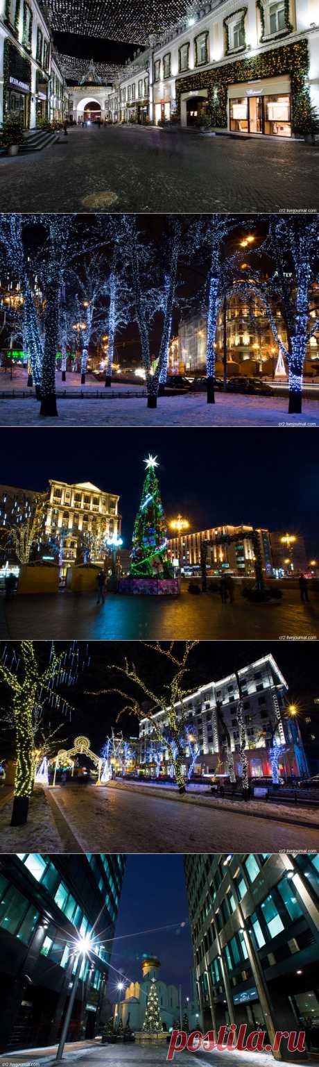 Предновогодняя Москва.
