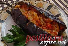 Баклажаны, фаршированные овощами - домашние рецепты с фото