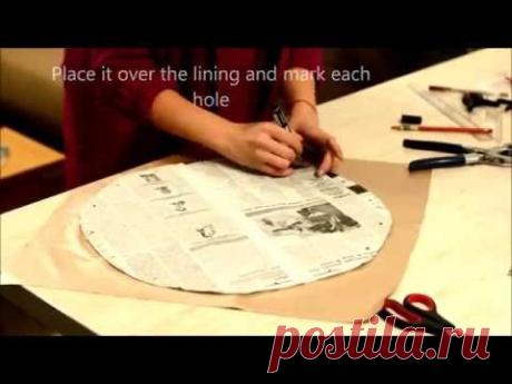 DIY circle handbag