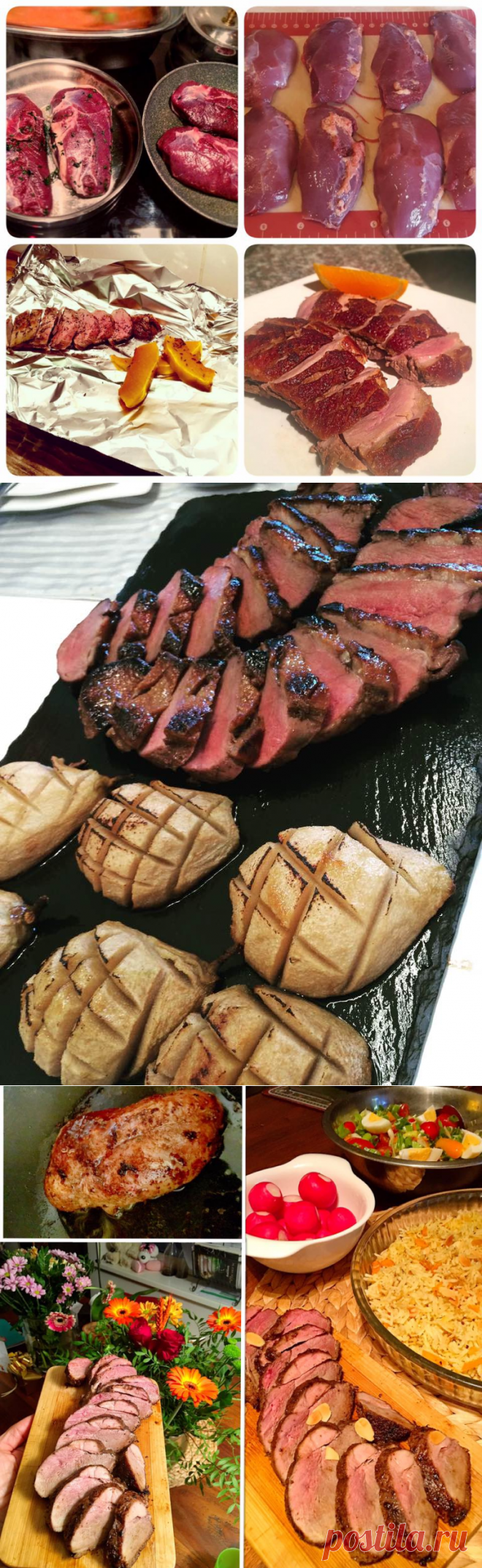 Утиная грудка. Вкуснее в мире нет. Умрут все. : gollashkino