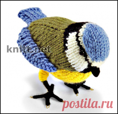 Синичка-Лазоревка | knitt.net | Все о вязании