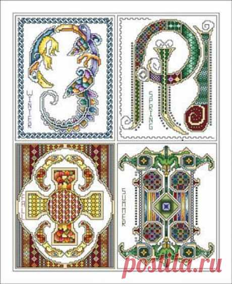 Connie Barnes приколол(а) это к доске Cross Stitch: Celtic