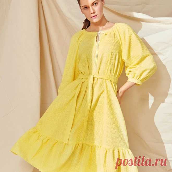 Летние платья: 25 простых выкроек — BurdaStyle.ru