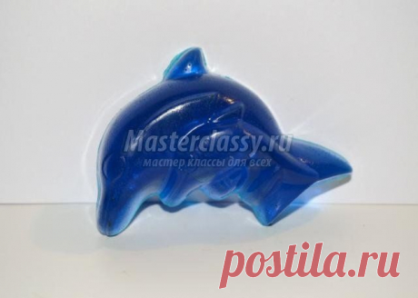 Мыло для детей своими руками. Дельфин. Мастер-класс с пошаговыми фото - Мыловарение