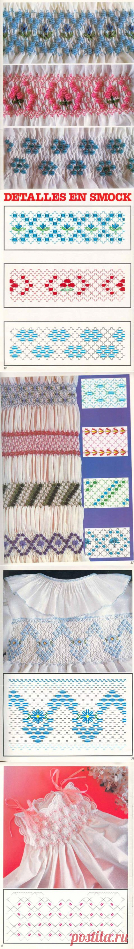 &quot;Пухляки&quot; вафельки или просто сборка ткани на нить