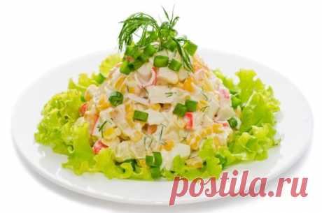 Крабовый салат с апельсинами - Кулинарный рецепт - Повар в доме
