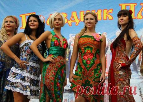 Павлопосадские платки в современном гардеробе! | ЖЕНСКИЙ МИР