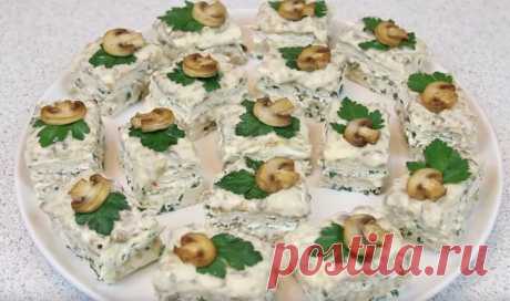Пирожные из курицы с грибным кремом рецепт пошаговый с фото на Все рецепты ру
