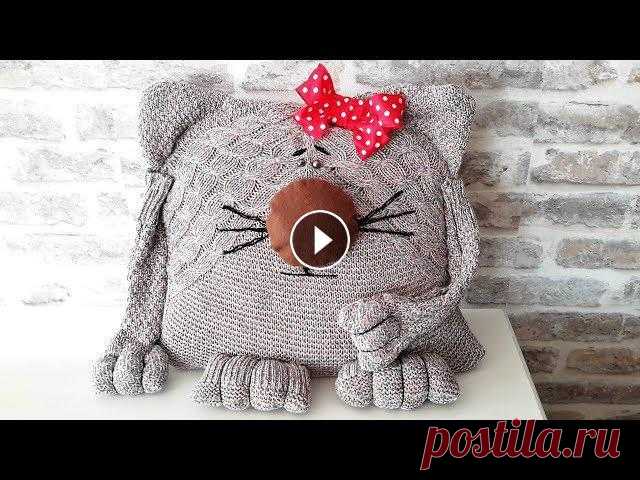 ИЗ СТАРОГО СВИТЕРА  ПОДУШКА...FROM OLD SWEETER  PILLOW ... ИЗ СТАРОГО СВИТЕРА \ ПОДУШКА....ПОДЕЛКИ ПЕРЕДЕЛКИ... СМОТРИТЕ ЕЩЕ ИНТЕРЕСНОЕ ВИДЕО... КУКЛЫ ИЗ НОСКОВ СВОИМИ РУКАМИ......