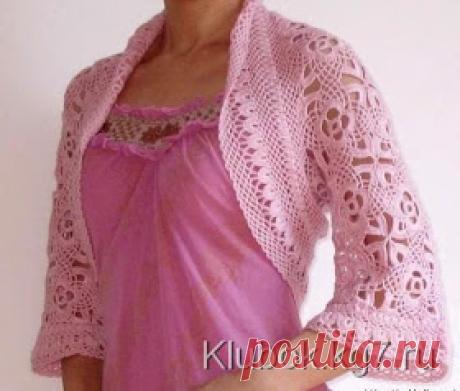 ergahandmade: Crochet Bolero + Diagrams