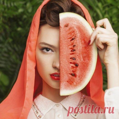Арбузный уход за лицом