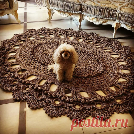 Овальный коврик "AMARELIO"