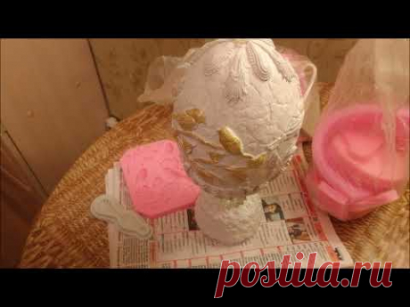 разные техники декора пасхального яйца - YouTube