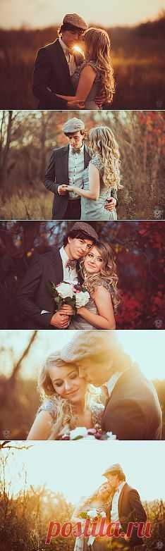 Любовь на закате: свадьба Василия и Элен - WeddyWood