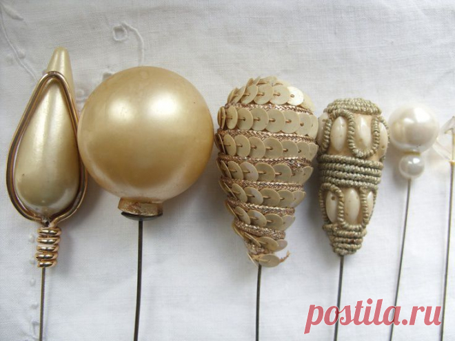 Wonderful collection Antique and Vintage Hat pins