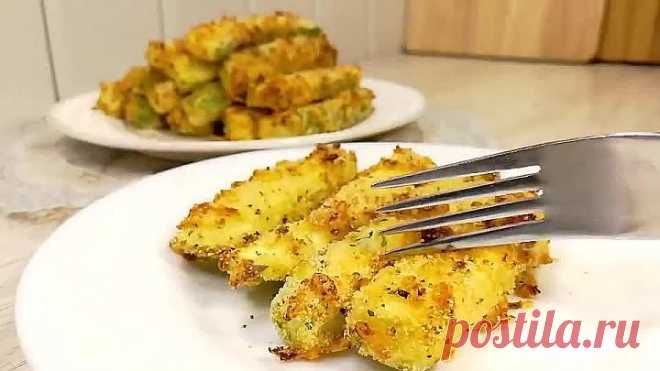 Самая Хрустящая ЗАКУСКА из Кабачков! Очень просто и ВКУСНО!