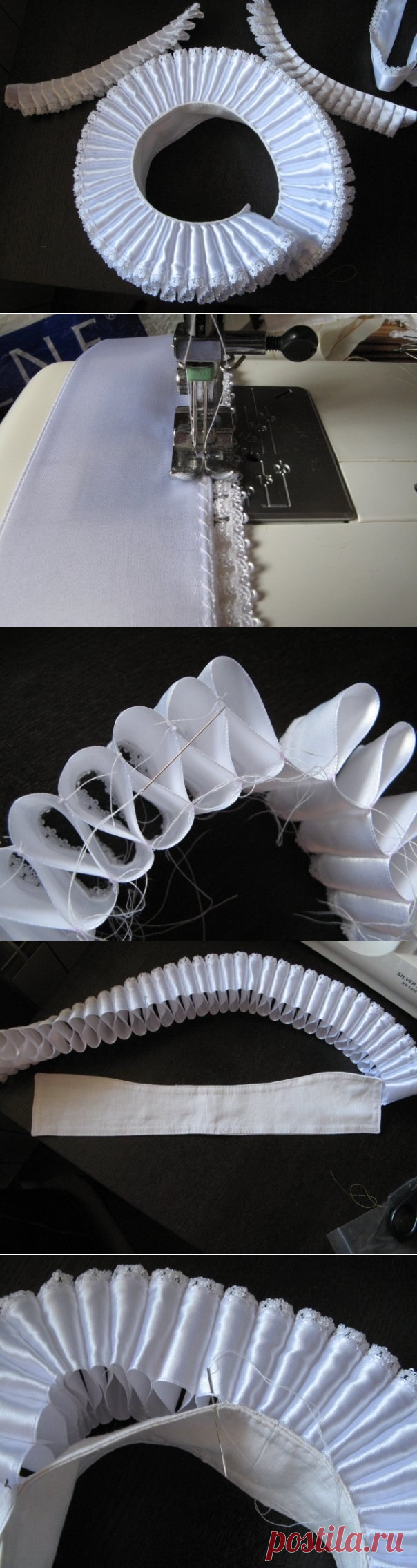 Гофрированный воротник 16-го века