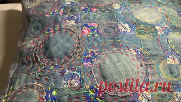 Утилизация старых джинсов. Творческий подход! | Elena Godos | Дзен