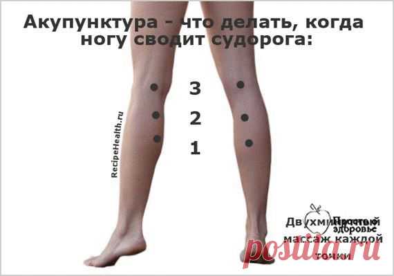 Как избавиться от судорог ног