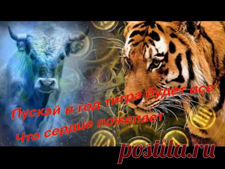 🐯С Новым 2022 годом! Встречаем Год Тигра! Красивое новогоднее видео поздравление. - YouTube