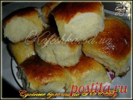 Сдобные булочки по ГОСТу (по 9 коп.) - просто в детство впала ненадолго, как попробовала кусочек!.