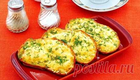 Гренки с сыром – 10 рецептов на сковороде, в духовке с фото