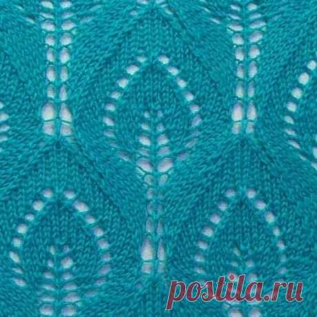 Узор спицами