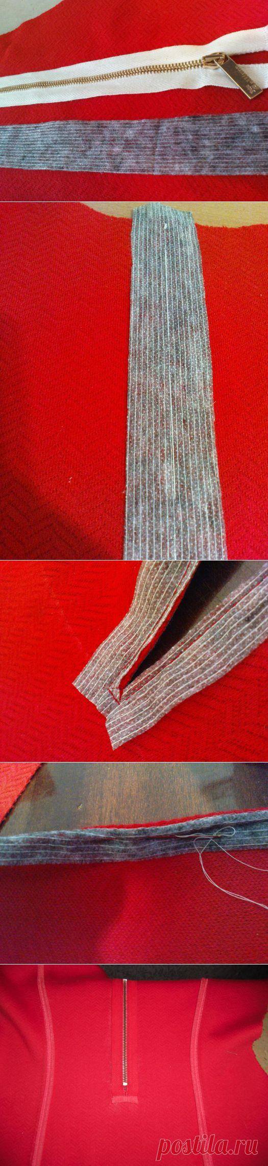 Как красиво вшить молнию - мастер-класс от Модной Модистки.