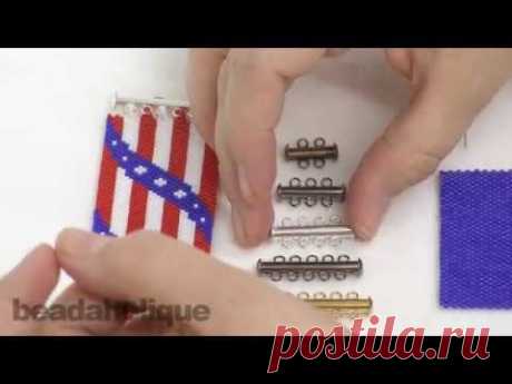 How to Attach Tube Clasps to Peyote Bead Weaving