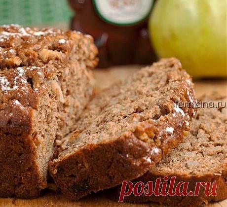 Медовый кекс на растительном (оливковом) масле с грушами | FEMIANA