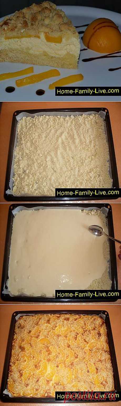 Кулинарные рецепты Пирог с персиками &amp;raquo; Кулинарные рецепты