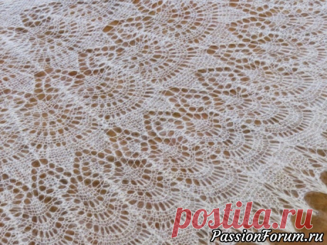 ШАЛЬ "ФРЕЯ" (FREYA SHAWL) | Вязание шали спицами
