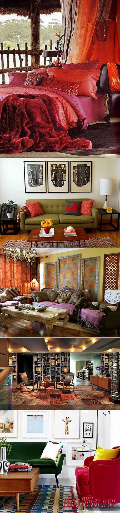 Богемный интерьер | УЮТНЫЙ ДОМ | советы