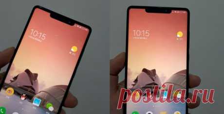 Xiaomi решила скопировать горбатый экран iPhone X Сразу несколько инсайдеров опубликовали несколько фотографий смартфона, который может стать обновленной моделью безрамочного Mi Mix 2s.