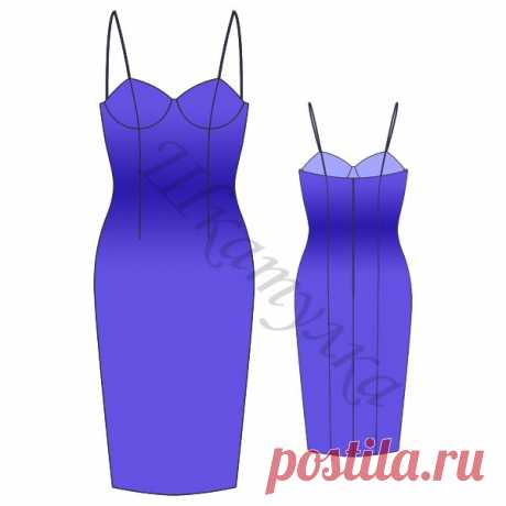 Выкройки платьев бесплатно: свадебные, большого размера, вечерние платья
