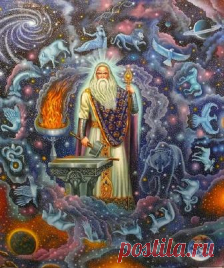 Бог Сварог – покровитель людей мастеровых и семейных 
Сварог – один из самых почитаемых славянских Богов. Упоминания о нём находим в древних летописях. Сам язык хранит память о Боге Свароге, как об умелом кузнеце, покровителе мастеровых людей – мы и нын…