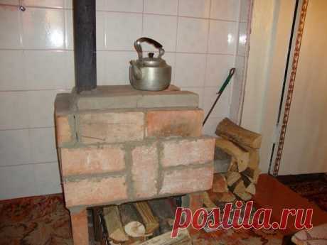 Буржуйка из кирпича своими руками - доступно даже новичкам