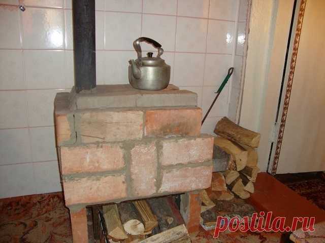Буржуйка из кирпича своими руками - доступно даже новичкам