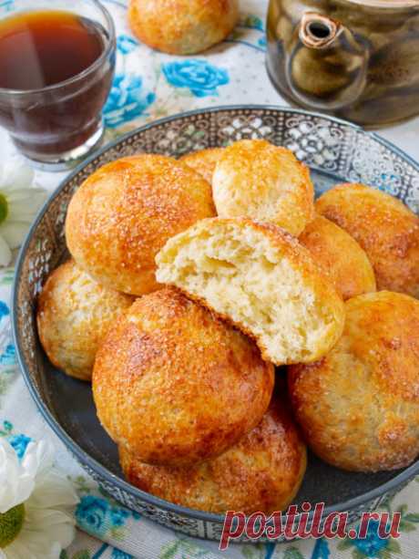 Рецепт быстрых творожных булочек без дрожжей на Вкусном Блоге