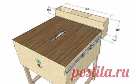 Стационарная циркулярная пила своими руками