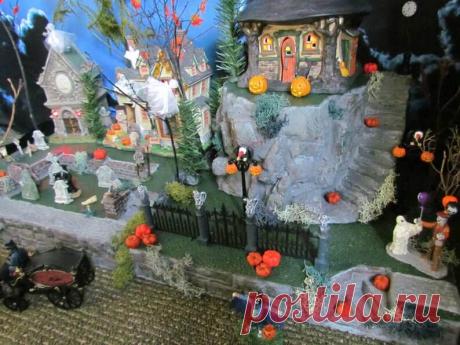 Диорамные интерьерные композиции на Хэллоуин - Planetalsad