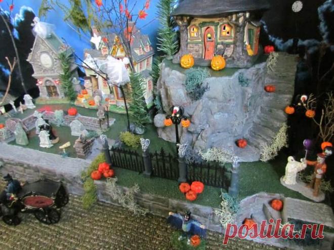 Диорамные интерьерные композиции на Хэллоуин - Planetalsad