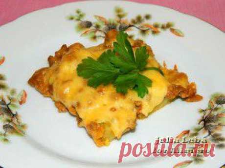 Мясная запеканка с брюссельской капустой