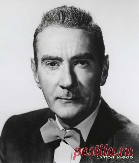 Clifton Webb знаком нам по фильмам &quot;Ловко устроился&quot; &quot;Оптом дешевле&quot;