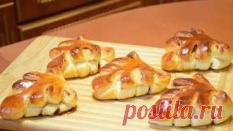 Сдобные листики ✧ С яблоками и корицей